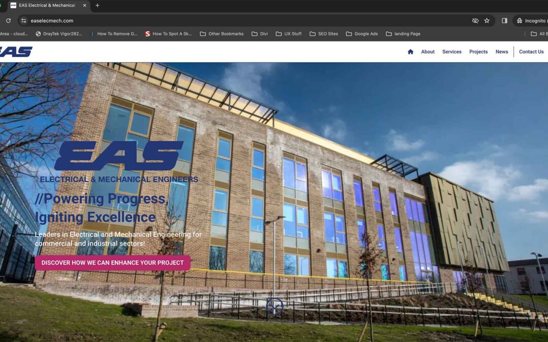 EAS Electrical & Mechanical Unveils New Website